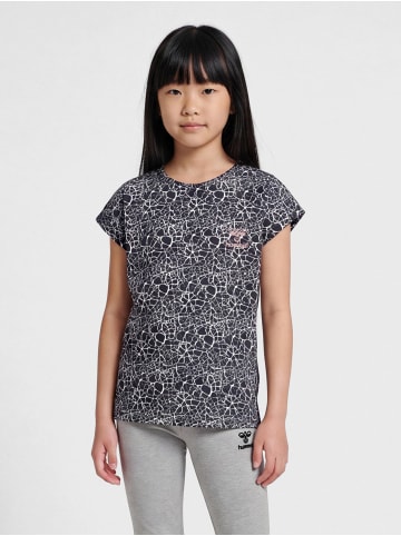 T-Shirt Hmlnanna Mädchen in BLACK/WHITE