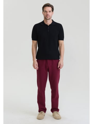 Polo Shirt Kurzarm in Schwarz