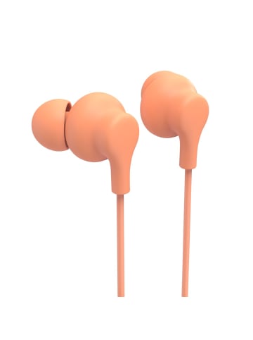 Kopfhörer Curly, In-Ear USB-C Mikrofon, Orange