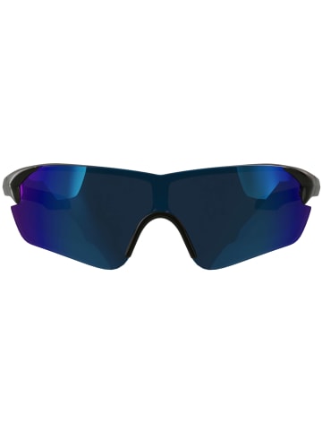 Herren Sonnenbrille in Black mirror Blue - Blau