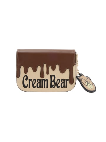 Girls Shoulder Bag in beige brown
