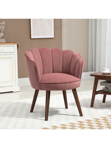 Küchenstuhl in Rosa 66L x 66B x 78,5H cm