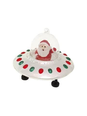 Baumschmuck-Glasornament in Bunt