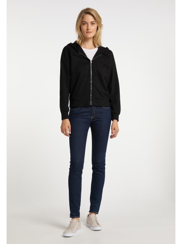 Damen Sweatjacke in Schwarz