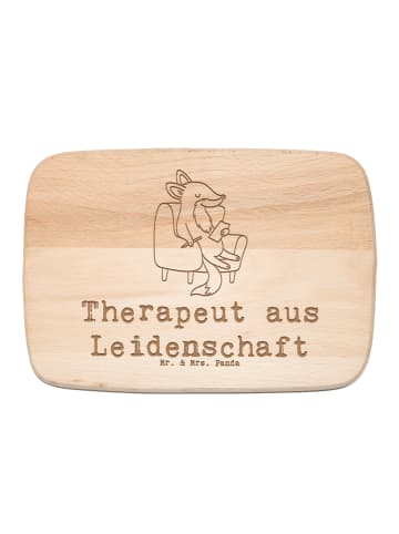 Schneidebrett Therapeut Leidenschaft mit Spruch in Transparent