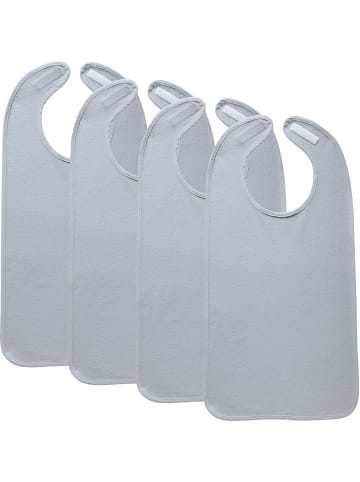 Speiseschürze 4er-Pack in hellgrau