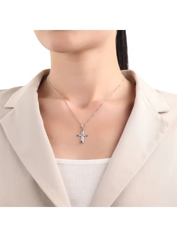 Motivanhänger Silber 925, rhodiniert in Silber