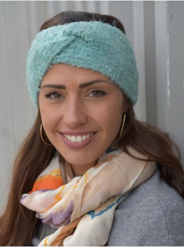 Strick Stirnband in Rose