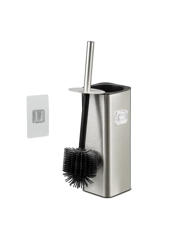 Toilettenbürste in Silber