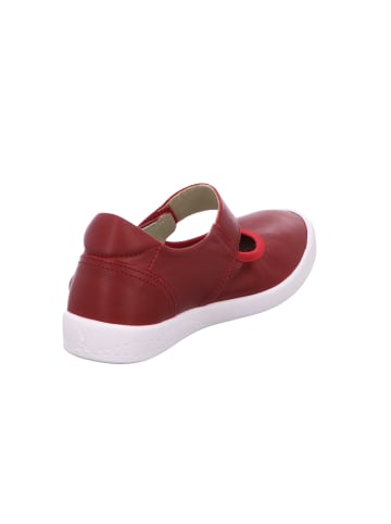 Schnürschuh in rot