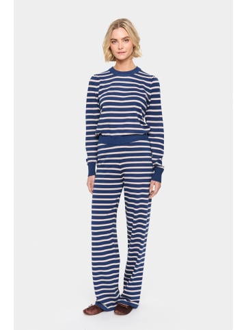 Casual Hose MilaSZ Gerade Passform in Titan/Gray Morn Mel Stripe