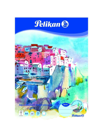 Aquarellblock C4 22,9x32,4cm 150g/qm 20 Blatt