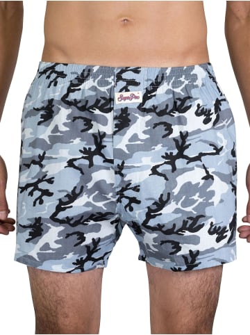Vintage-Boxershorts Snow Camouflage in Snow Camouflage