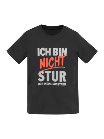 T-Shirt in anthrazit