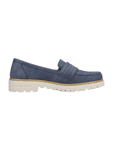 Klassische Slipper in Blau