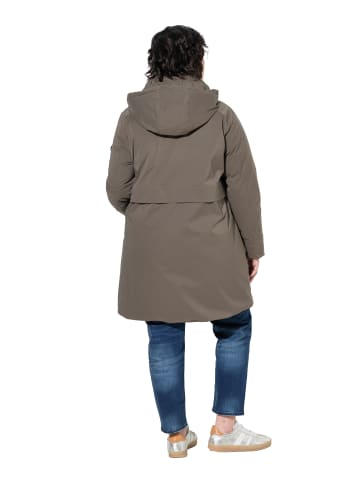 Parka in erdbraun