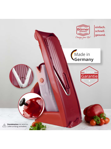 Gemüsehobel V1 ClassicLine Basis Set in rot