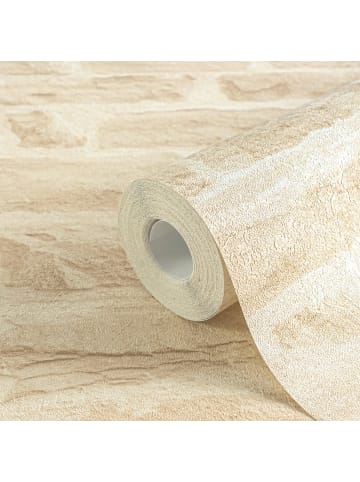 Tapete Rustic Stone in Beige