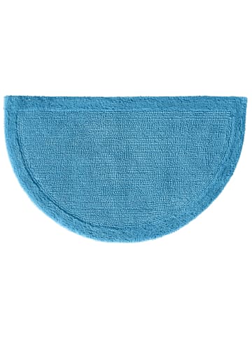 Duschvorlage halbrund Stuttgart in blau