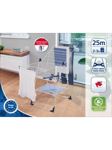 Standtrockner Classic 250 Flex weiß blau 151,0 x 61,0 x 94,0 cm