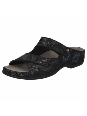 Pantolette in schwarz