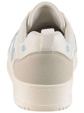 Plateausneaker in offwhite-hellblau