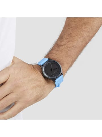 Armbanduhr Sport Silicone in blau
