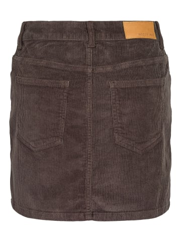 Minirock in Chocolate Brown1