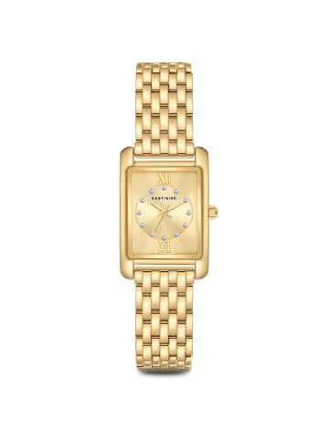 Uhr aus Metall-Legierung in gelbgold