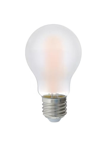 E27 LED-Leuchtmittel in Warmweiß EEK E A bis G Ø 6 cm in Matt Weiß