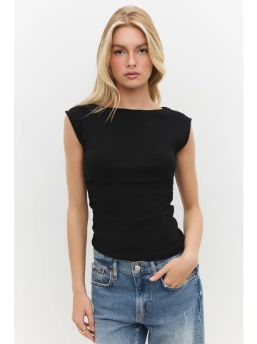 Blouse in Schwarz