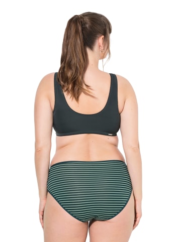 Bustier in mitternachtsgrün