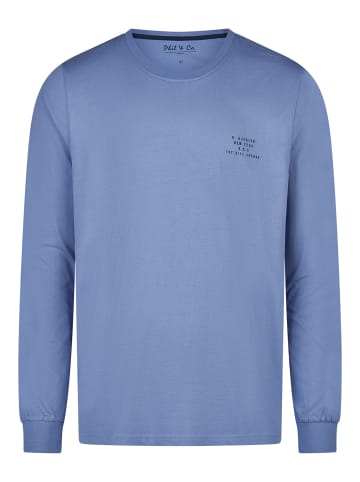 Pyjama Classics in blau/dunkelblau2