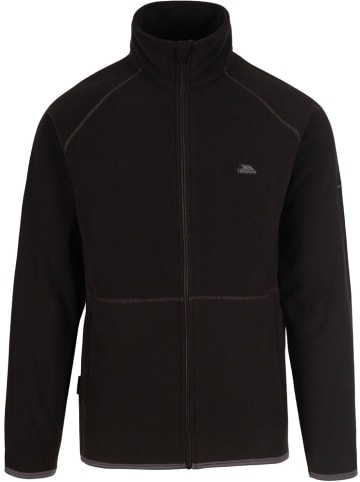 Fleecejacke/Fleecepullover in Schwarz