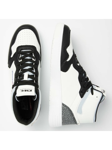 Sneaker Noors mid in weiss/schwarz/hellgrau