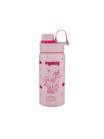 ergobag Edelstahl Trinkflasche Einhorn