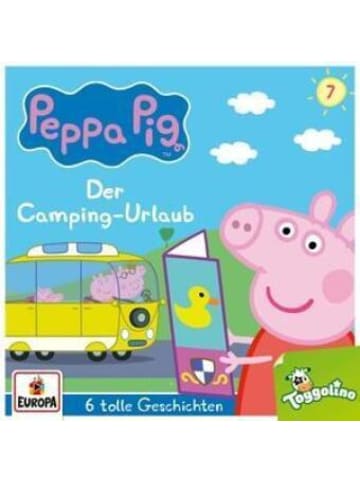 Hörbuch - Peppa Pig Hörspiele - Der Camping-Urlaub (und 5 weitere Ges