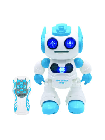 POWERMAN® Shoot STEM-Roboter mit Schaumstoffscheiben-Launcher