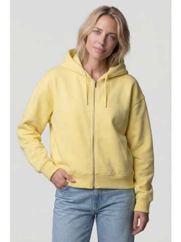 Sweatjacke LivAK A in celestial yellow