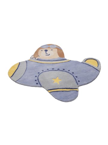 Teppich "Anton" in Blau