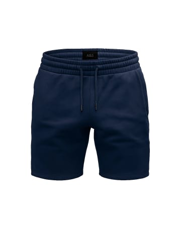 Sweatshorts mit elastischem Bund – Casual Fit in Navy