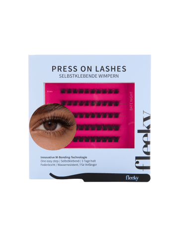 Glam Press On Lashes Date Night – Cluster Wimpern ohne Kleber