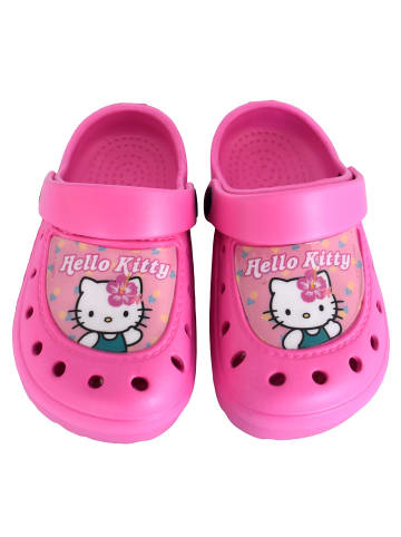 Hello Kitty Clogs Sandalen Pantoletten Hausschuhe Gartenschuhe in pink