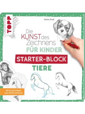 Buch - Die Kunst des Zeichnens für Kinder Starter-Block - Tiere
