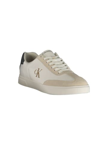 Weiß Polyester Herren Sneaker