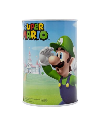 Super Mario Spardose aus Metall 15 × 10 × 10 cm in Mehrfarbig