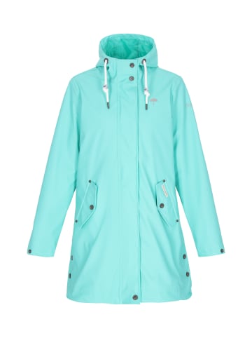 Women Coat in Turquoise