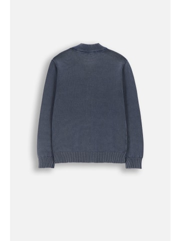 Strickjacke in blau