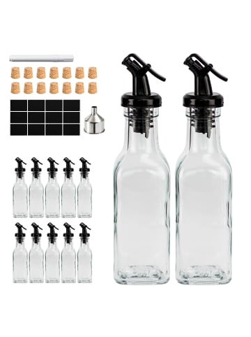 12 x Ölflaschen-Set - 150 ml