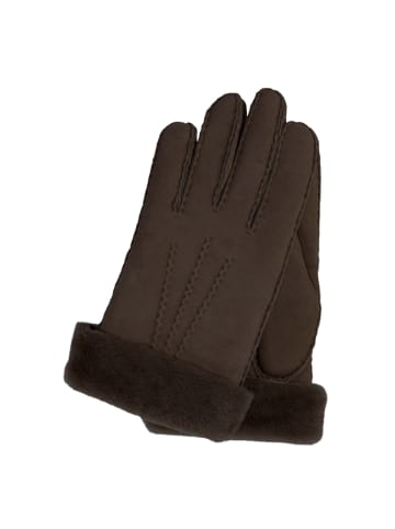 Ilvy Handschuhe Leder dark brown